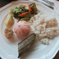 種類の多い朝食