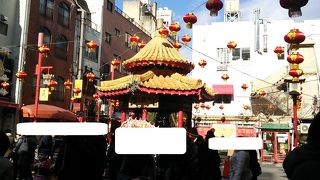 にぎわっていました