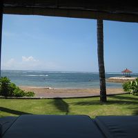 ガゼボからの風景