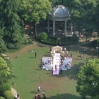 ガーデンウェディングの様子