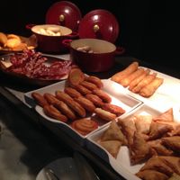 ビュッフェの中華風朝食