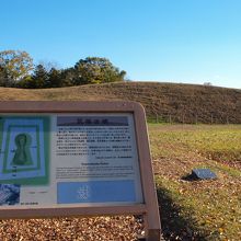他の古墳と比べて特徴がありません