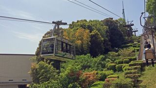 松山城見学にロープウェイとリフトを利用