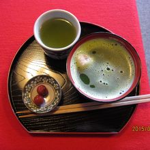 抹茶ぜんざい