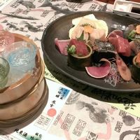 日本酒飲み比べセットと