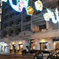 旧正月（テト）の装飾の名残が・・・