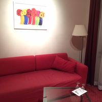 ソファがふかふか