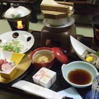 和食中心の夕食