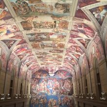 システィナ礼拝堂がガイドツアーの出発場所