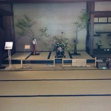 旧岩崎邸には和室もあります