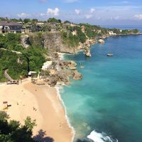 プライベートビーチには素晴らしい。まさに絶景よ