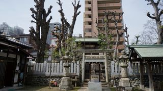 古墳の上に建っているんですね