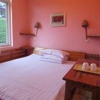 これはダブルの部屋、ホテル都合でＵｐグレード。きれいです。