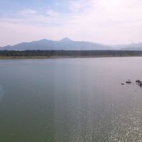 松浦川越しの虹ノ松原