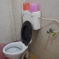 インドの普通のバスルーム