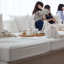 茶の間のようなスペースも