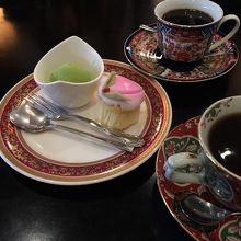 桃カステラのセットは期間限定です