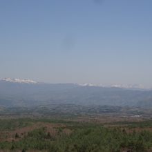 北アルプスなども見渡せます。