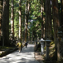 奥の院への参道