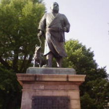 帰りに西郷さんにご挨拶