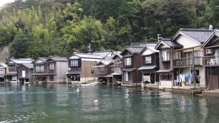 印象に残った伊根の舟屋群