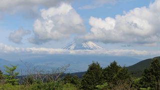 富士山がとても大きく見えます