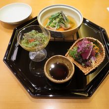 一の膳、目の覚めるような美味しさ