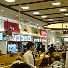 フードコートです。
