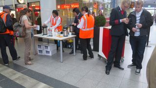 ストライキ中です