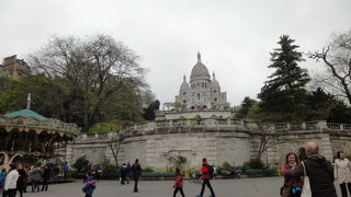 サクレ・クールがきれいに見えます