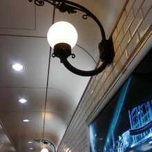 ランプが素敵ですね。