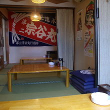 客席の様子（カウンター席もあります）