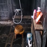 「切り出しの湯」の洗い場