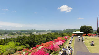 山の上にある公園