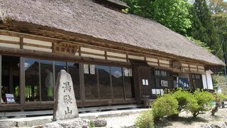 大内宿の突き当たりにある手打ちそば屋さん