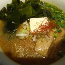 美味しかった味噌バターラーメン（カルピスバター使用）