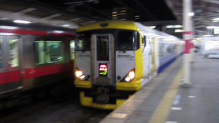 京葉線経由で房総半島へ。