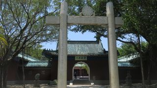 フォルモサの英雄・鄭成功を祀っています