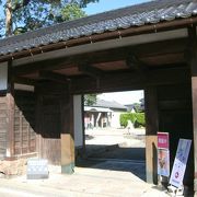 仙石騒動の中心人物の居館跡