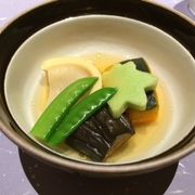 糸島の旬の食材を使用した懐石料理