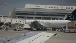 到着したら暑い