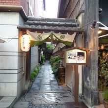 しっとりとした風情ある建物