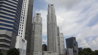 シンガポールの金融街