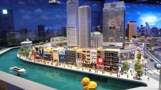 レゴで作った大阪の街の風景が見ごたえがありました。