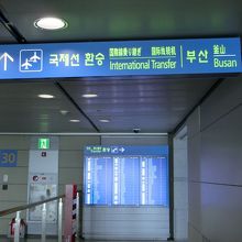 乗り継ぎ案内版