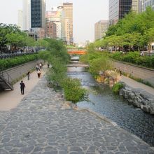 橋のうえからパチリ