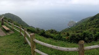 灯台を見下ろせる！