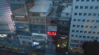 景色を楽しみながら