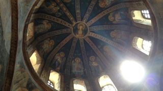 モザイク画の美しさに思わずため息が出ました