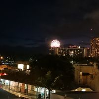 ラナイからの花火